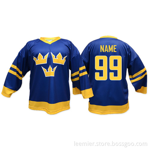 UK Funny Custom Team Ice Hockey Jerseys For Sale